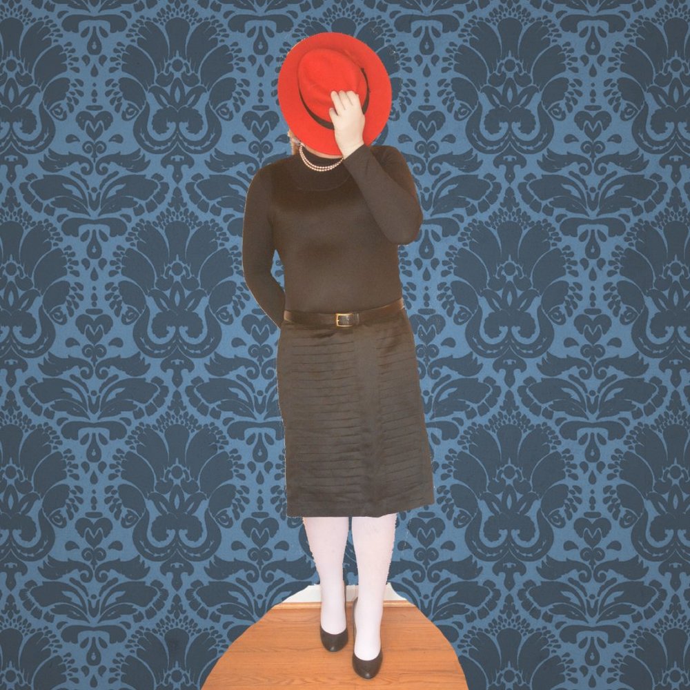 New outfit (red hat)